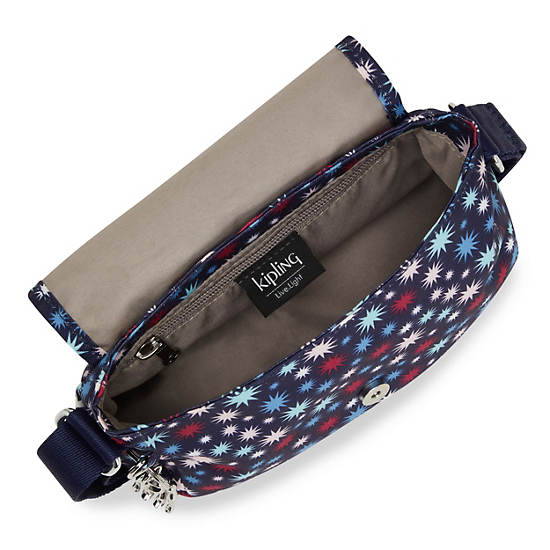 Kipling Sabian Printed Crossbody Mini Veske Lilla | NO 1863UZ